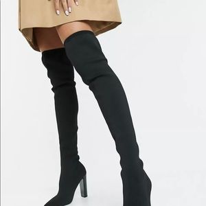 Thigh knee high boots